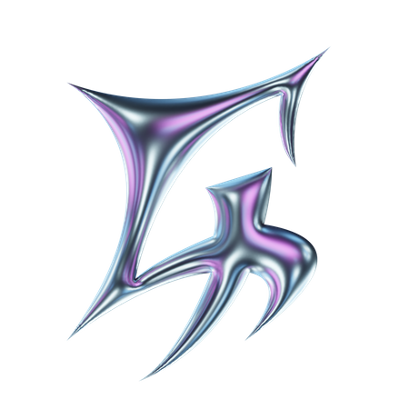 Abstract Chromatica  3D Icon
