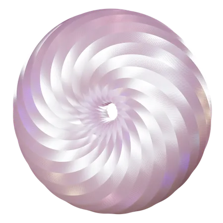 Abstract Circle  3D Icon