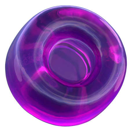 Abstract Circle  3D Icon