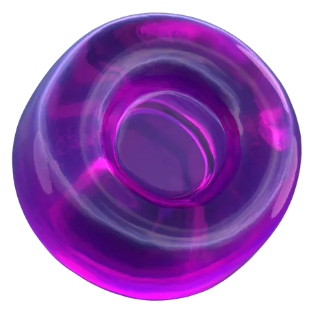 Abstract Circle  3D Icon