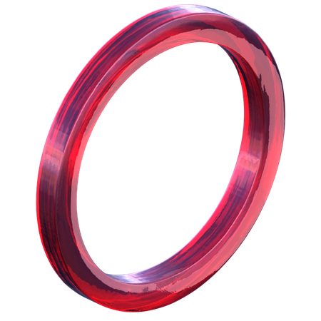 Abstract Circle  3D Icon