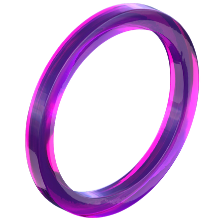 Abstract Circle  3D Icon