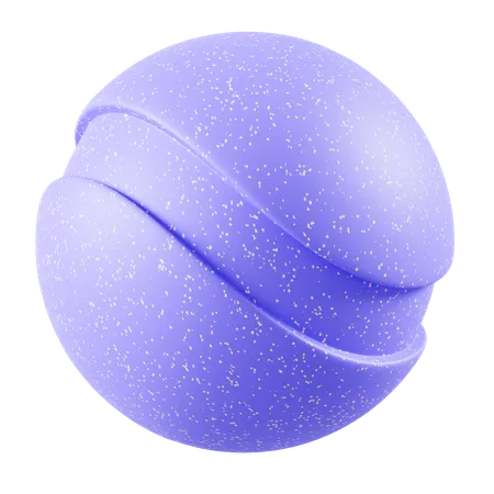 Abstract Circle Ball  3D Icon