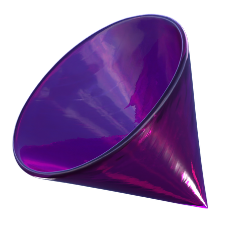 Abstract Cone  3D Icon