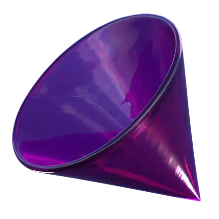 Abstract Cone  3D Icon