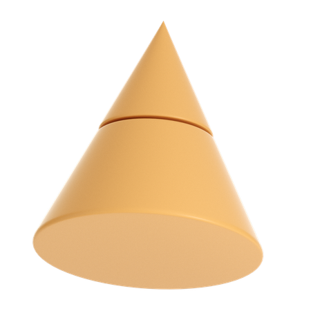 Abstract Cone Shape  3D Icon