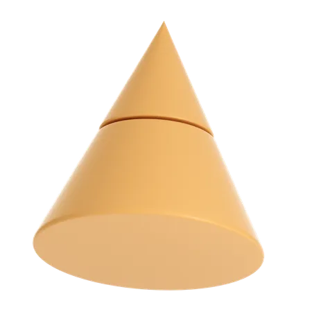 Abstract Cone Shape  3D Icon