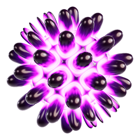 Abstract Cosmic Sphere  3D Icon