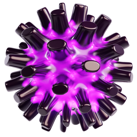 Abstract Cosmic Sphere  3D Icon