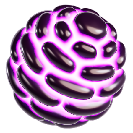 Abstract Cosmic Sphere  3D Icon