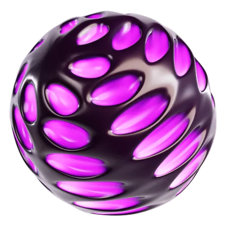 Abstract Cosmic Sphere  3D Icon