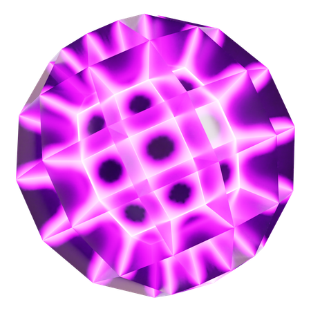 Abstract Cosmic Sphere  3D Icon