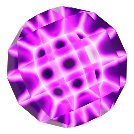 Abstract Cosmic Sphere  3D Icon