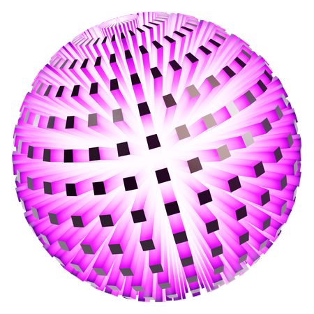 Abstract Cosmic Sphere  3D Icon