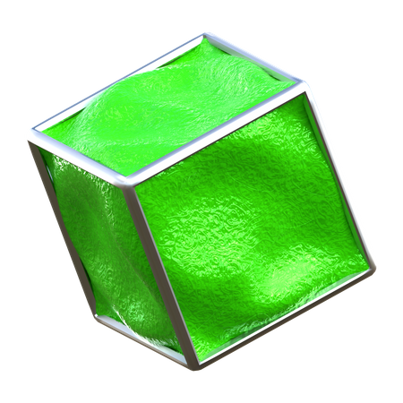 Abstract Cube  3D Icon