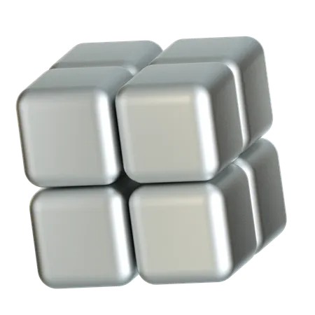 Abstract Cube  3D Icon