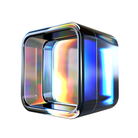 Abstract Cube  3D Icon