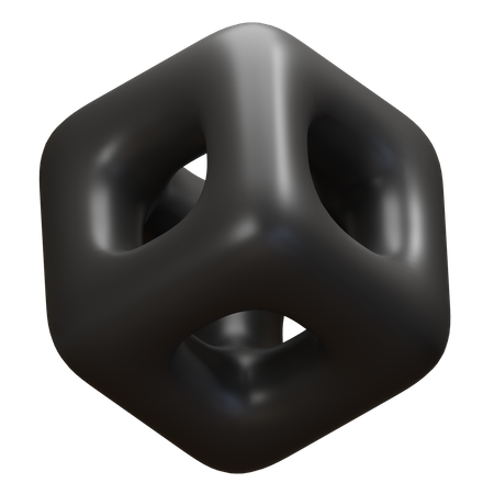 Abstract Cube  3D Icon