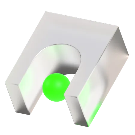 Abstract Cube Morphic  3D Icon