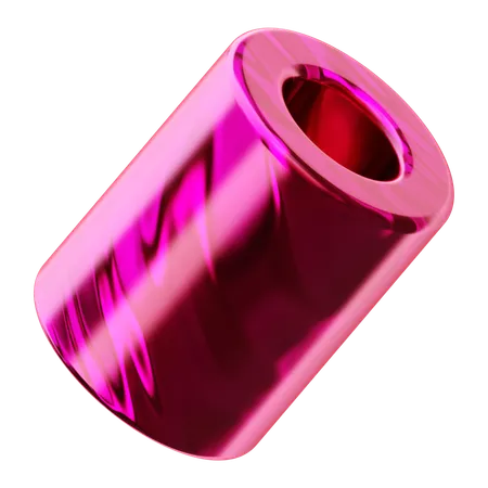 Abstract Cylinder  3D Icon