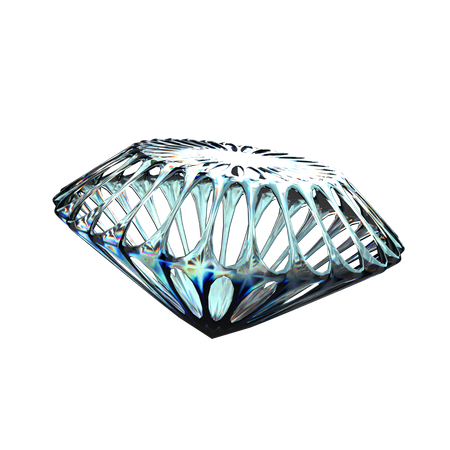 Abstract Diamond  3D Icon