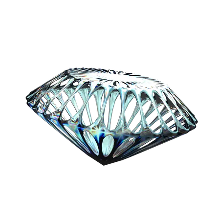 Abstract Diamond  3D Icon