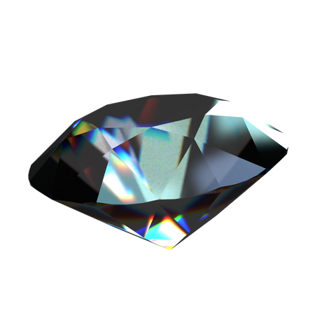 Abstract Diamond  3D Icon