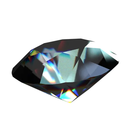 Abstract Diamond  3D Icon