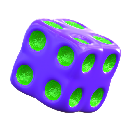 Abstract Dice  3D Icon