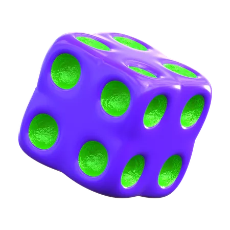 Abstract Dice  3D Icon