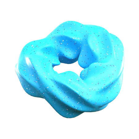 Abstract Donut  3D Icon
