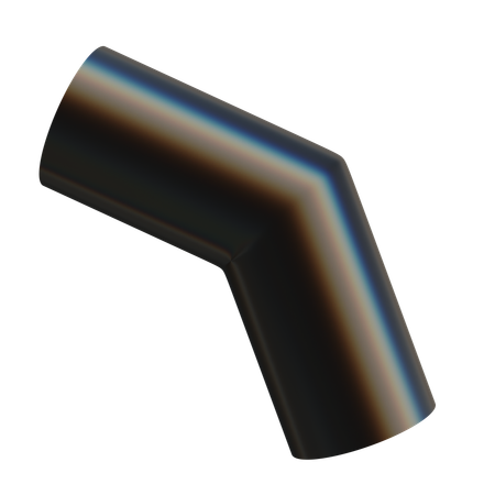 Abstract Elbow Pipe  3D Icon