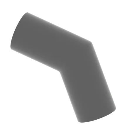 Abstract Elbow Pipe  3D Icon