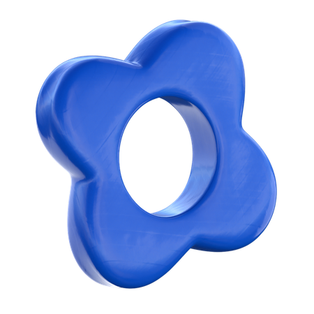 Abstract Flower  3D Icon