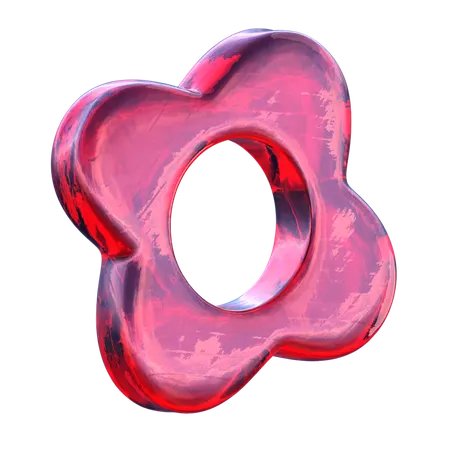 Abstract Flower  3D Icon
