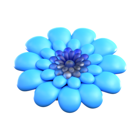 Abstract Flower  3D Icon