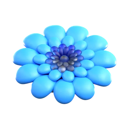 Abstract Flower  3D Icon