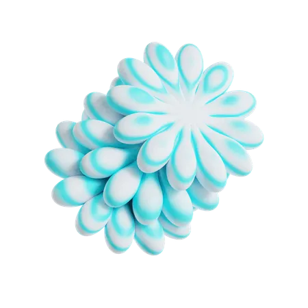 Abstract Flower  3D Icon