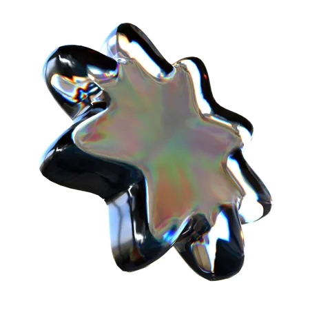 Abstract Gear  3D Icon