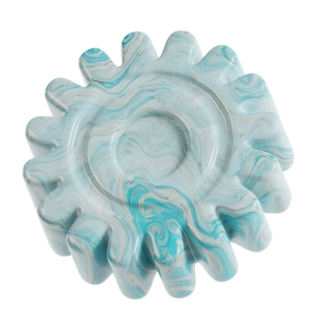 Abstract Gear  3D Icon