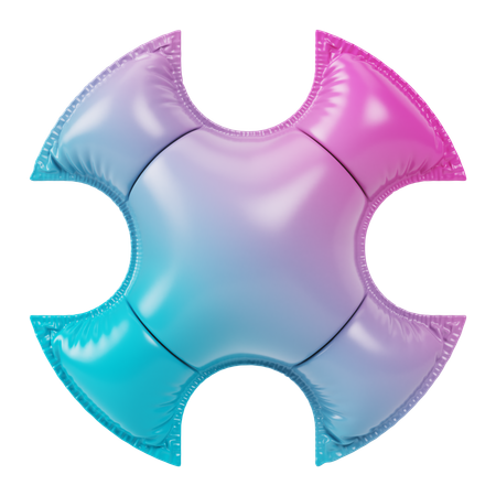 Abstract Geo  3D Icon
