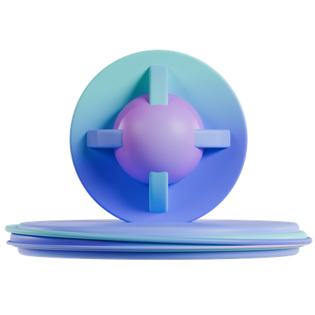 抽象幾何学  3D Icon