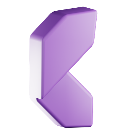 Abstract Geometric Shape  3D Icon