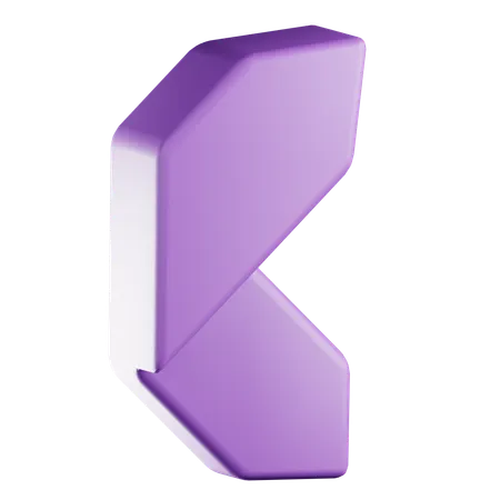 Abstract Geometric Shape  3D Icon