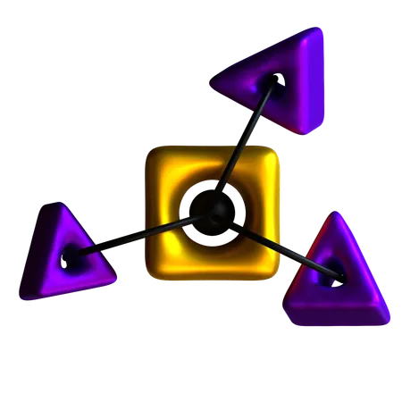 Abstract Geometry  3D Icon