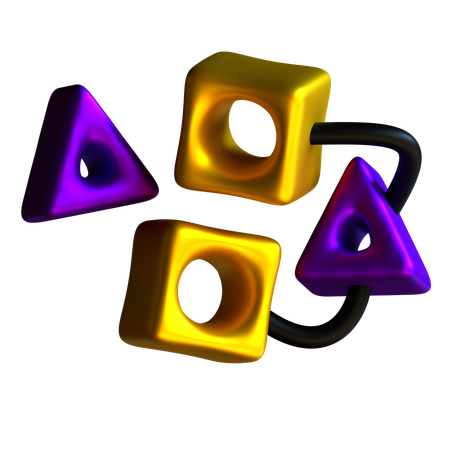 Abstract Geometry  3D Icon
