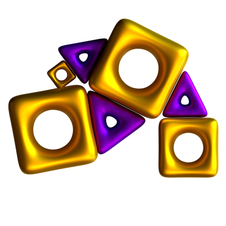 Abstract Geometry  3D Icon