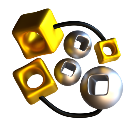 Abstract Geometry  3D Icon