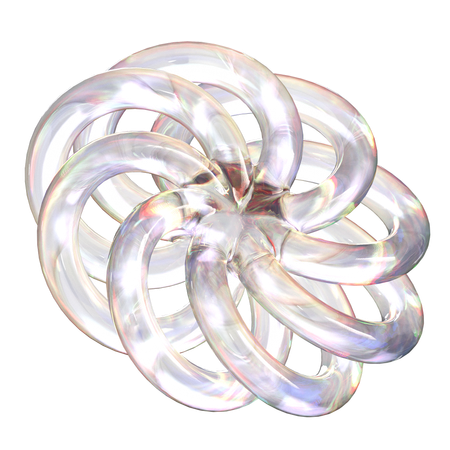 Abstract Glass  3D Icon