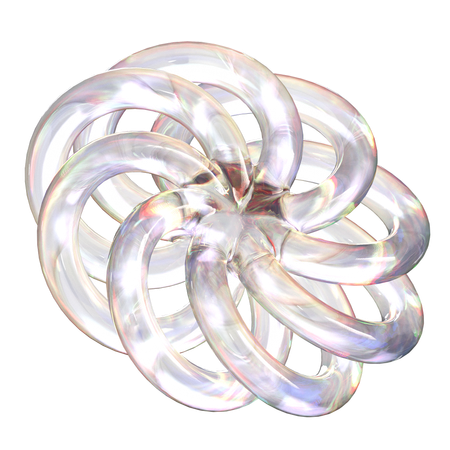 Abstract Glass  3D Icon